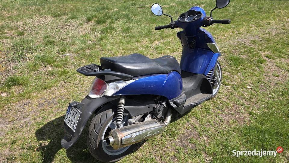Skuter piaggio 500 scarabero motocykl