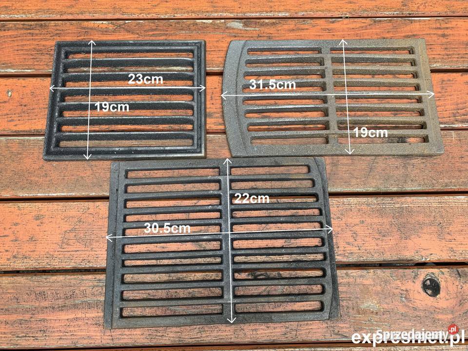 Ruszt Żeliwny Kuchenny do Pieca Kominka Kotła Rzeszotary