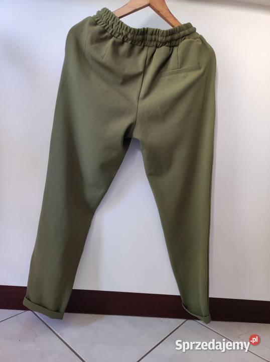spodnie joggersy khaki oliwkowe mohito z Długie Spodnie świętokrzyskie Kielce