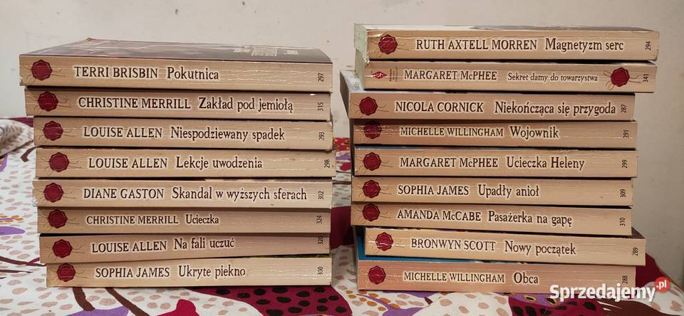 Zestaw Romansów Historycznych Harlequin 61