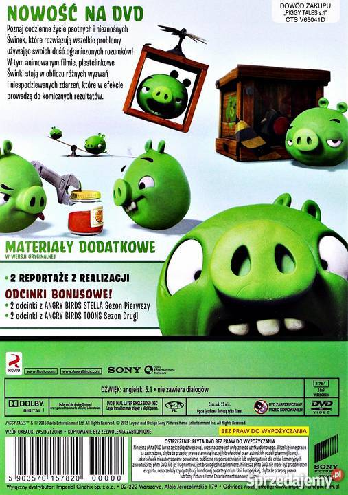 PIGGY TALES KOMPLETNY SEZON PIERWSZY wielkopolskie