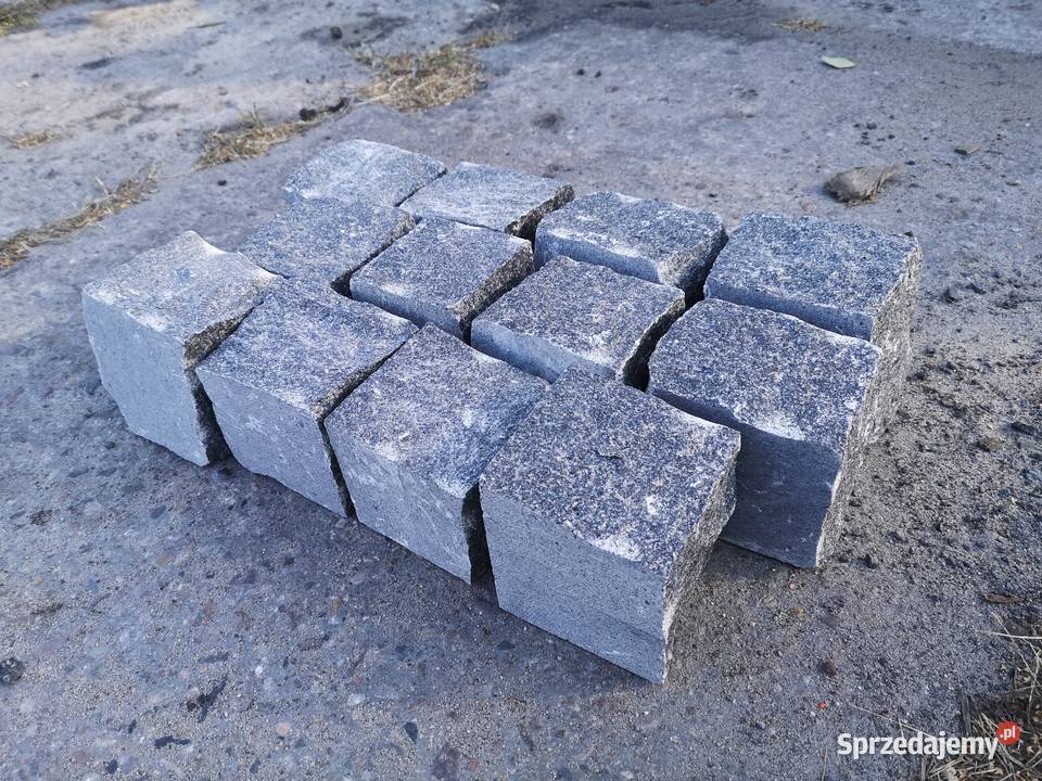 Kostka Brukowa Granitowa Czarna na podjazdy Marki