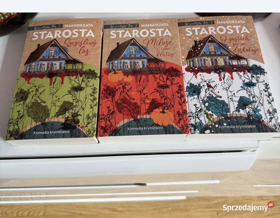 Malgorzata Starosta 3 książki Nowe Warszawa
