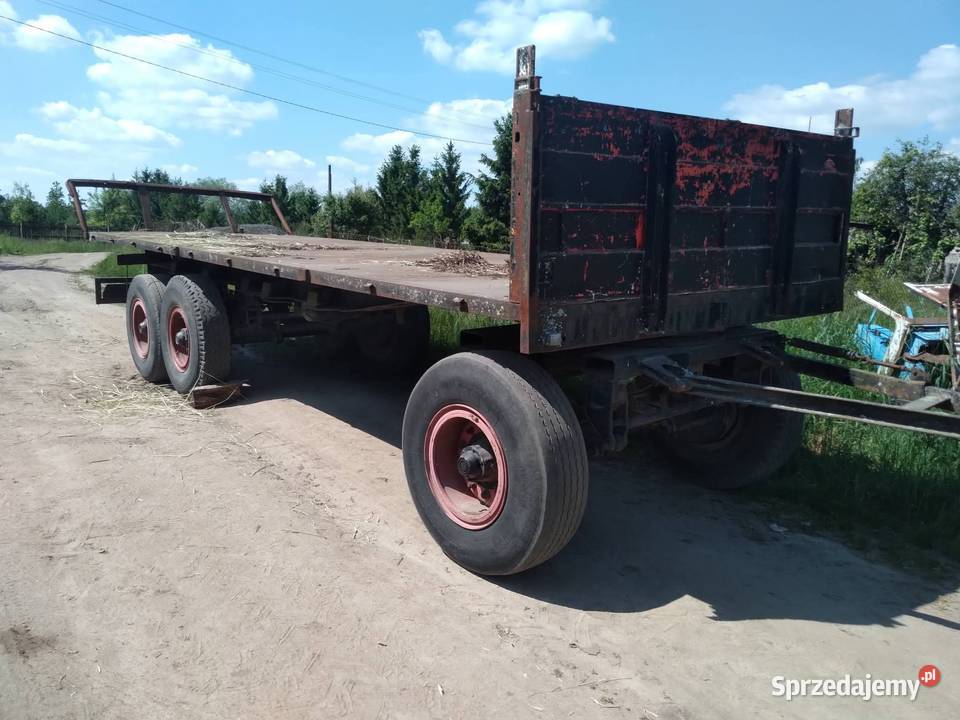 Sprzedam przyczepę nieuszkodzony Przyczepy rolnicze Stara Jabłona