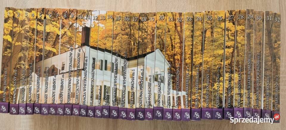 Saga Rodu Whiteoaków 32 tomy Proza i poezja sprzedam
