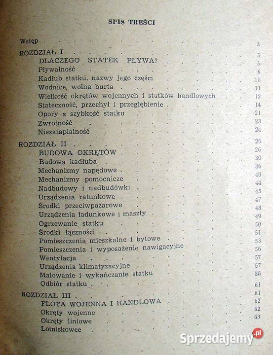 ABC okrętu Zdzisław Klemenczyński 1954 Limanowa
