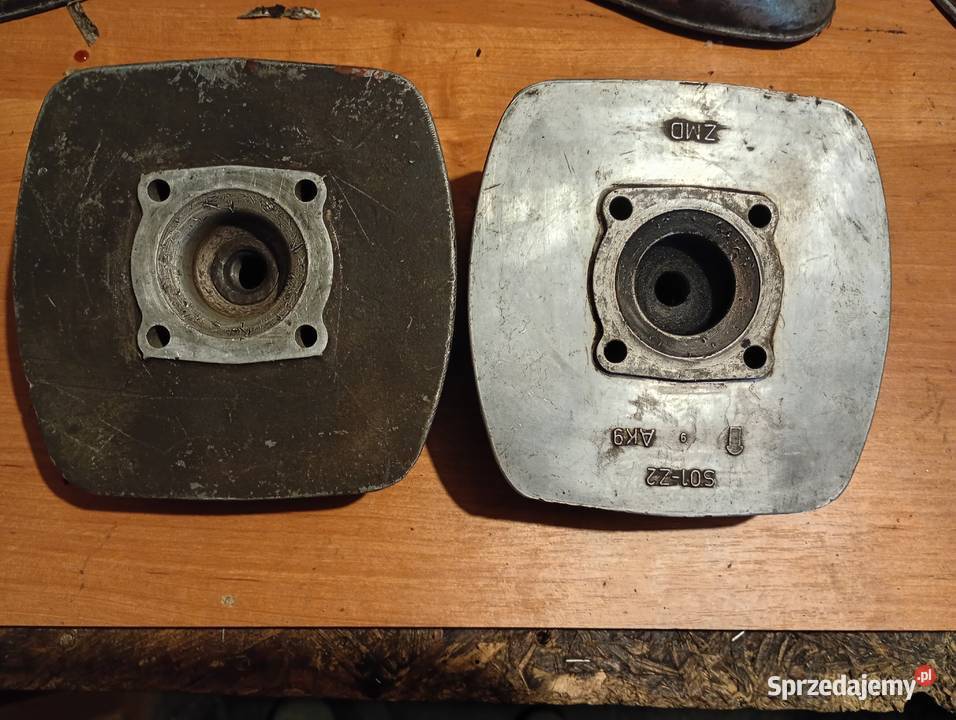 pokrywy sprzęgła WSK 125 i głowice Białobrzegi