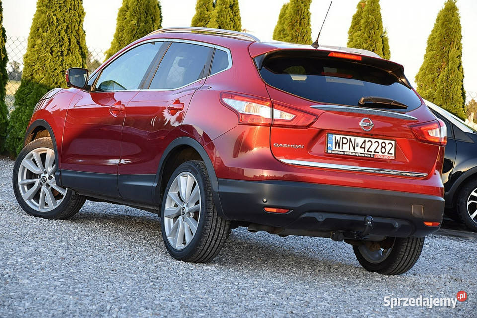 Nissan Qashqai 16D 131 Led Navi Kamera Skóra aluminiowe felgi Nowe Kucice