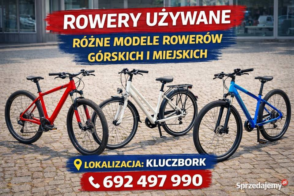 Rowery Używane Kluczbork Różne modele