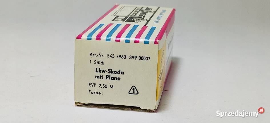 Skoda ciężarówka skala 187 HO Grudziądz