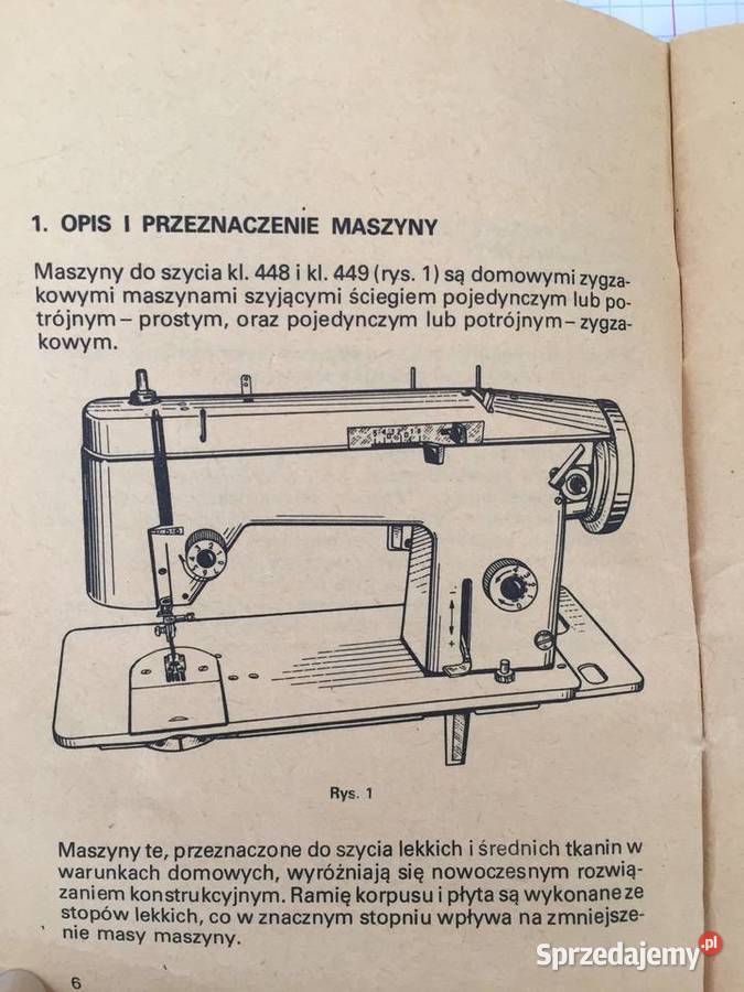 Sprzedam maszynę do szycia Predom Łucznik Kraków sprzedam