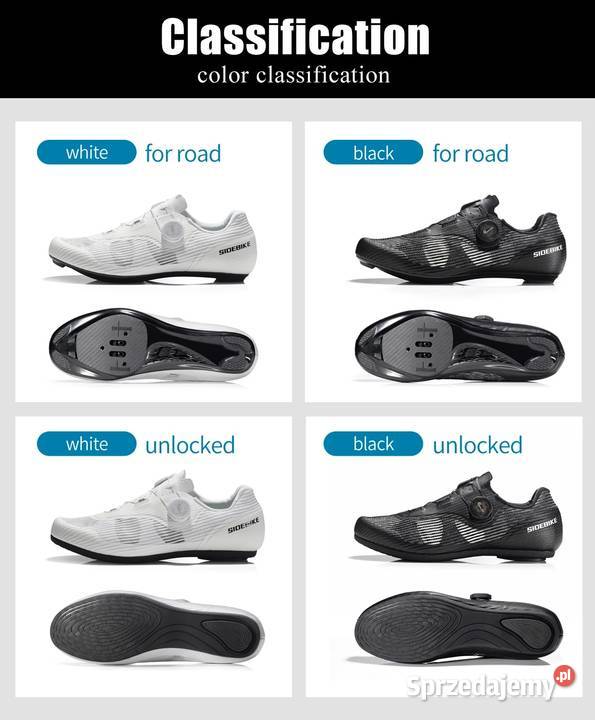 SIDEBIKE Buty do jazdy na rowerze szosowym Radom