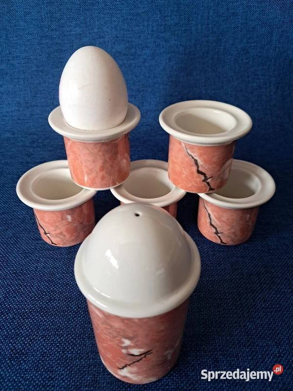 Kieliszki do jajek jajcarki solniczka Skwierzyna sprzedam