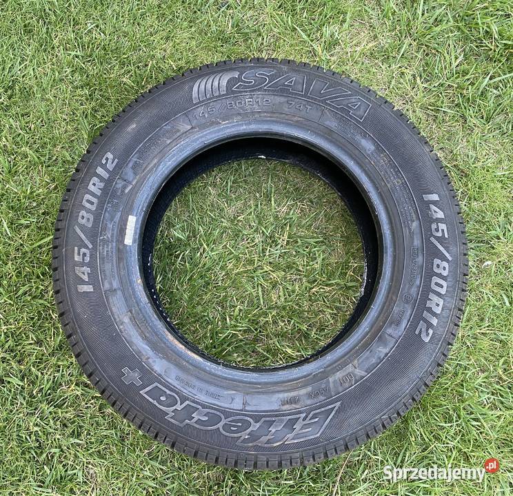 Opona Sava Effecta 14580R12 1458012 6mm Fiat Samochodowe Tarnów sprzedam