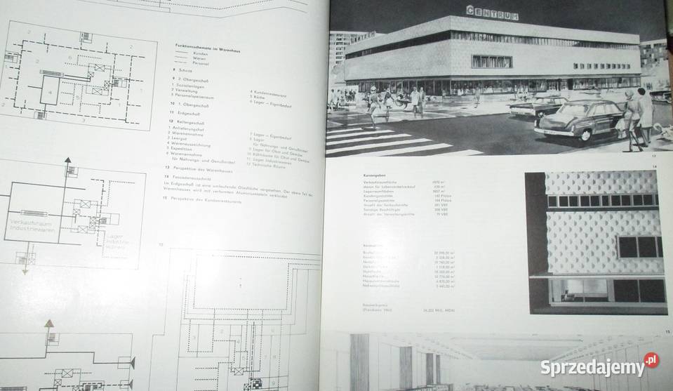 Deutsche Architektur 11 1967 architektura design Łódź