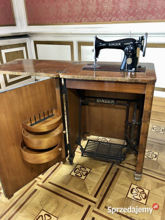 Maszyna do szycia Singer 1878 r Oryginalna Antyki, Sztuka, Kolekcje mazowieckie Konstancin-Jeziorna