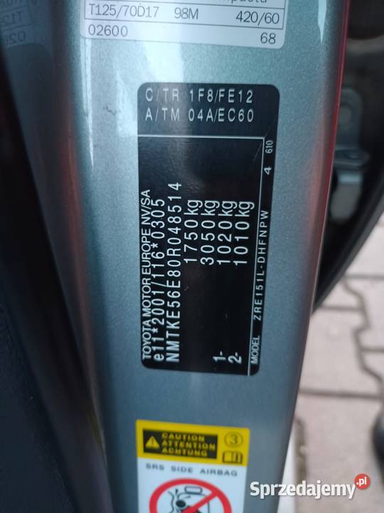 Toyota Auris 16 Valvematic 132 LPG 2009 Katowice
