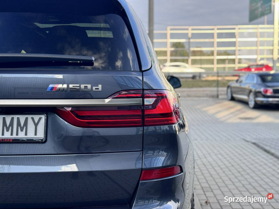 BMW X7 M50d Polska Sky Lounge Masaże Executive małopolskie Węgrzce