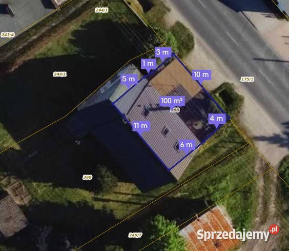 Ogłoszenie dom bliźniak 49m2 Izabelów łódzkie