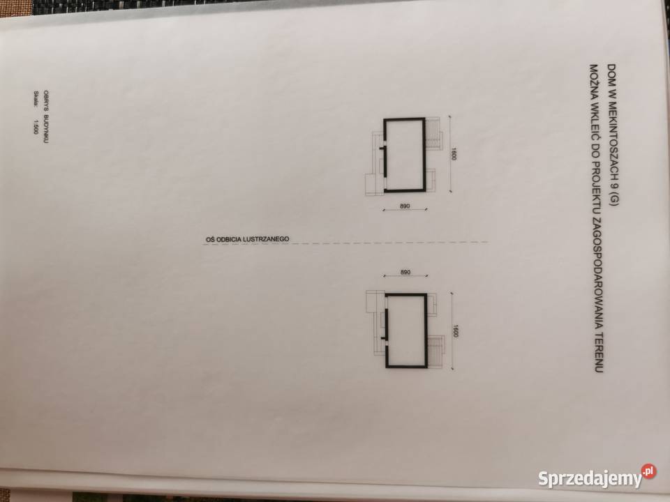 Sprzedam niezrealizowany projekt domu Kraków