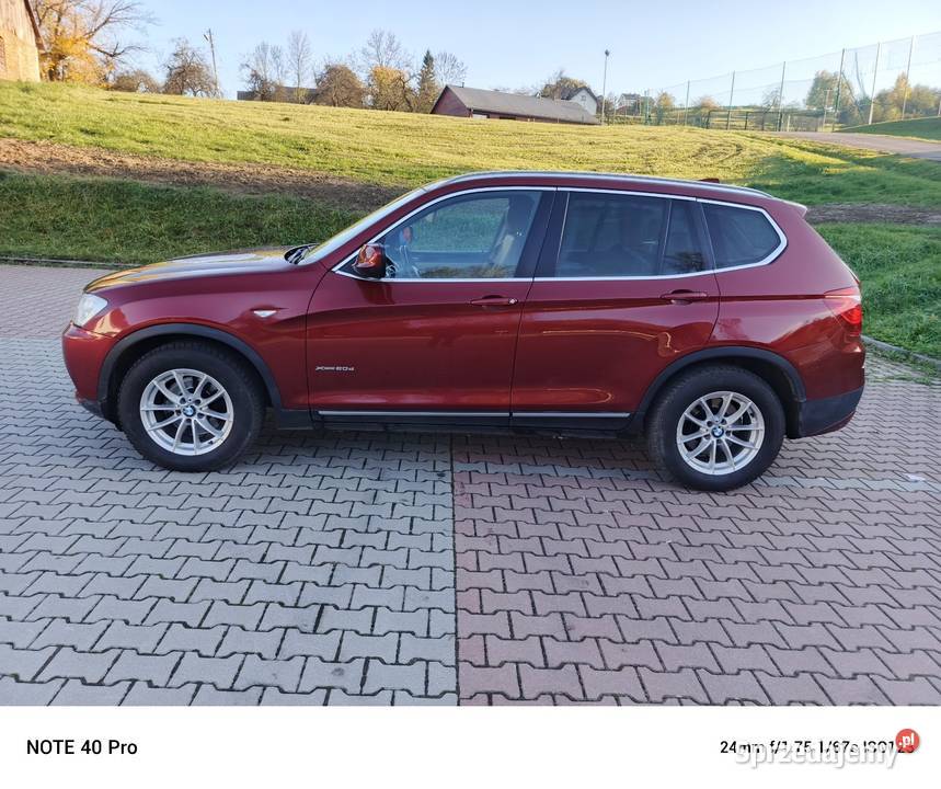 BMW X3 F25 XDrive radio Limanowa sprzedam