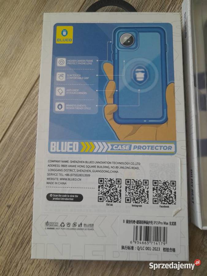Etui Blueo Mr Gorilla Ape Legend AntiDrop Case małopolskie Wieliczka