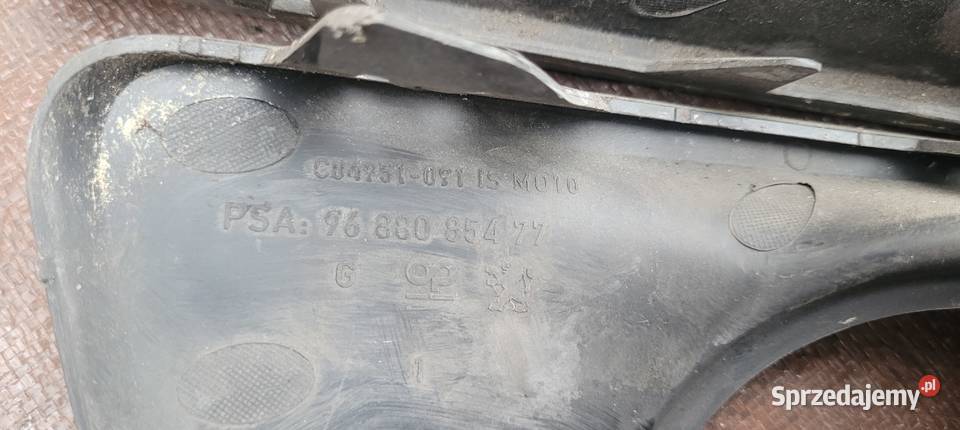 PEUGEOT 207 LIFT PRAWA LEWA KRATKA ZDERZAKA Pozostałe śląskie Ruda Śląska sprzedam