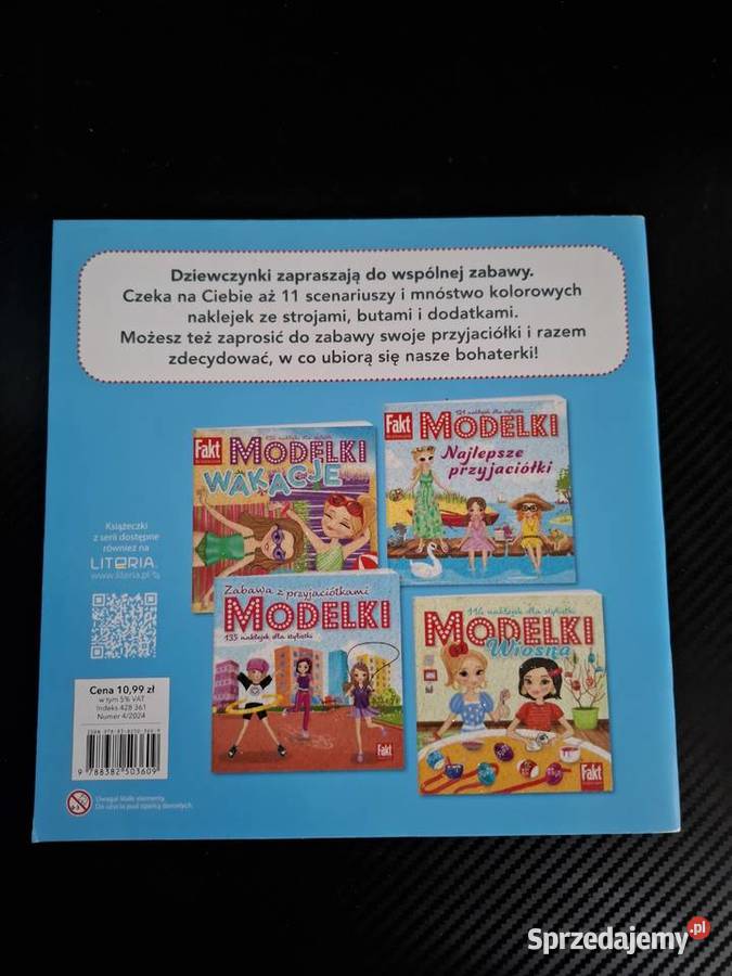 Modelik Sport i Zabawa Książka Edukacyjna Dzieci Warszawa