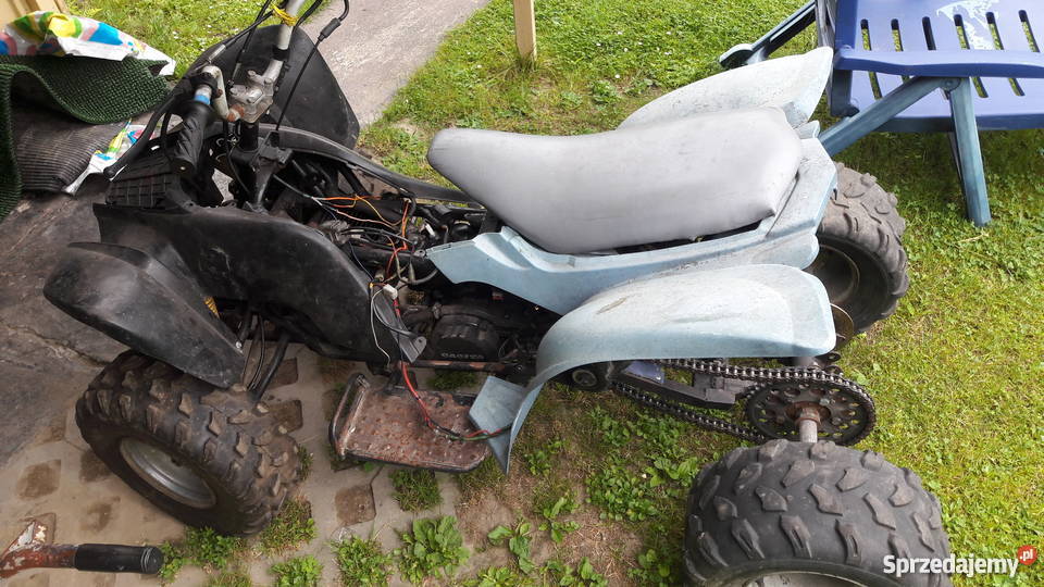 Quad Hybryda Składak projekt do ukończenia czarny Brenna