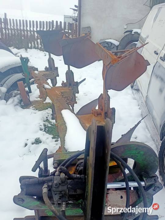 Pług 3 skibowy obrotowy nieuszkodzony śląskie Racibórz