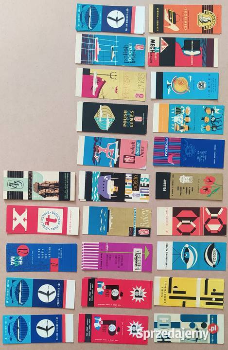 Polskie etykiety zapałczane KSIĄŻECZKOWE Katowice