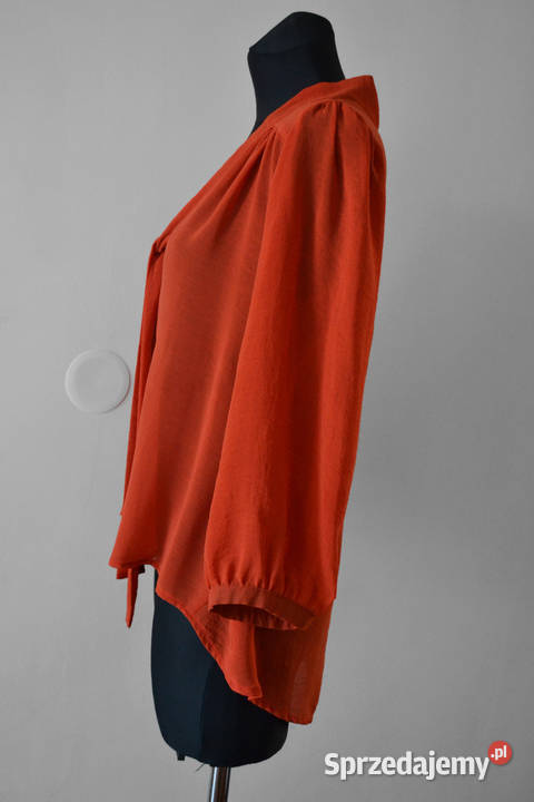 pomarańczowa bluzka elegancka na okazję L XL mazowieckie Warszawa sprzedam