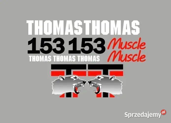 Naklejki oklejenie THOMAS 153 Muscle Zamiennik Janików