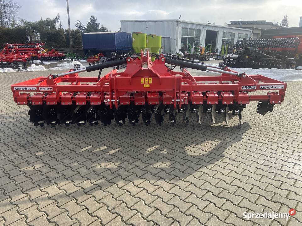 Brona talerzowa UH400 AgroKlon Dostępna ręki