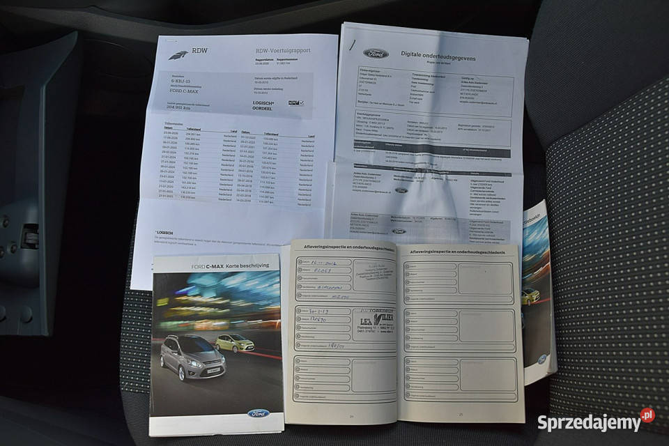 Ford C 16TDCI Navi Alu Klima Gwarancja II 2010 VAT marża Nowe Kucice