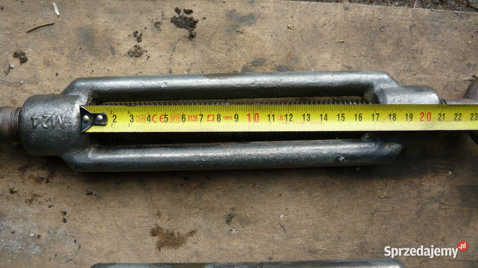 ŚRUBA RZYMSKA M24 HAK Z UCHEM DO NACIĄGU M 24