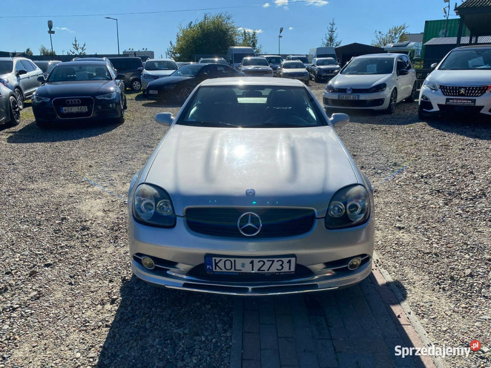 Mercedes SLK 200 20 benzyna gaz skory ładny aluminiowe felgi
