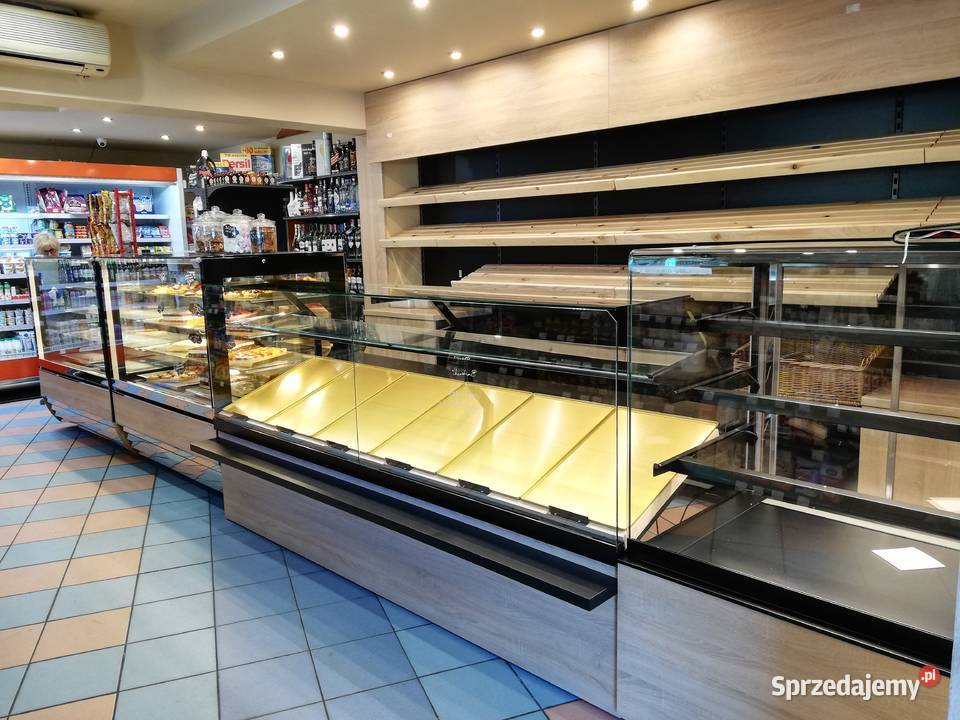 Zabudowa ekspozycyjne witryna lada chłodnicza Szczecin sprzedam