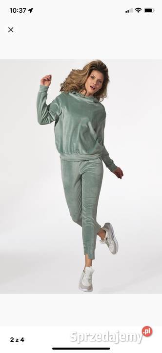Figl hoodie mint miętowa bluza dresowa z Kaptur Ząbki