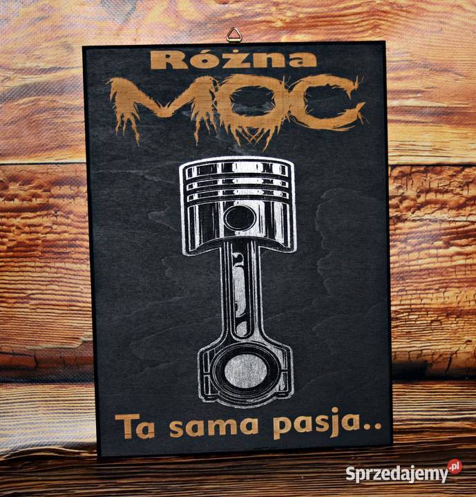 Tabliczka plakat miłośnika motoryzacji 3D Dębica
