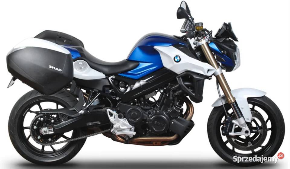 BMW F800R ZESTAW 2 KUFRÓW BOCZNYCH ZE STELAŻEM warmińsko-mazurskie Mrągowo