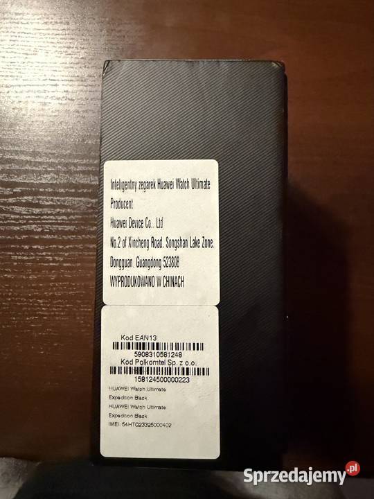 Huawei watch ultimate sprzedam