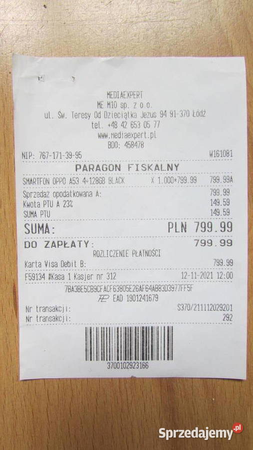 Smartfon Oppo A53 4G128GB dual SIM łódzkie Łódź