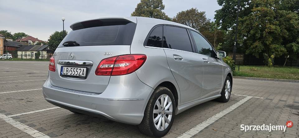 Mercedes B200 CDI 2013 Prywatny Skóra Xenon Mercedes-Benz Biała Podlaska