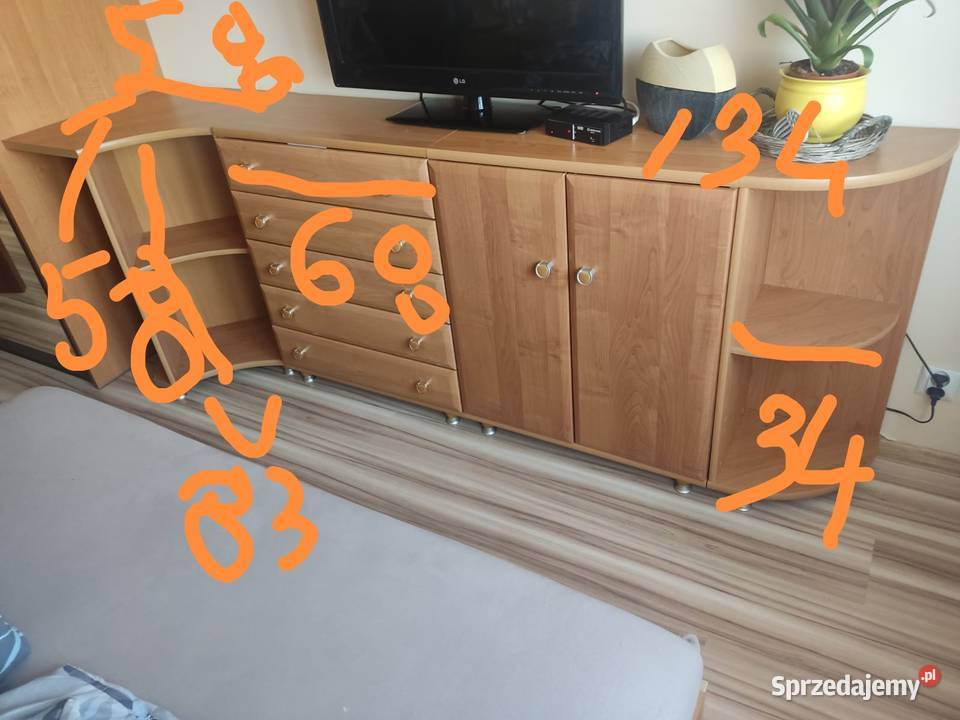 Szafki komody dolnośląskie sprzedam