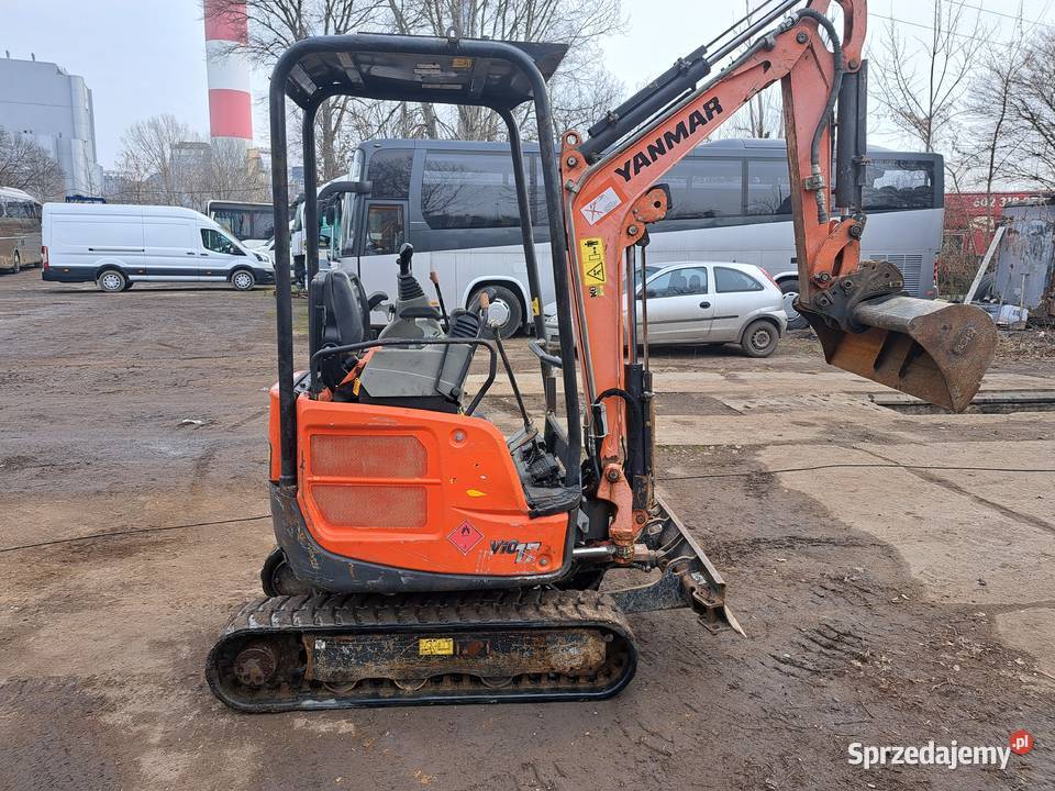 Minikoparka Yanmar VIO17 2018r Maszyny budowlane mazowieckie Warszawa