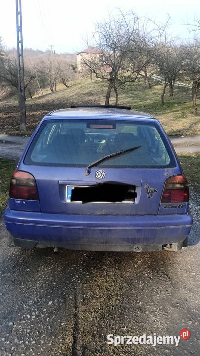 Volkswagen Golf 3 16 LPG 97r małopolskie Tarnów