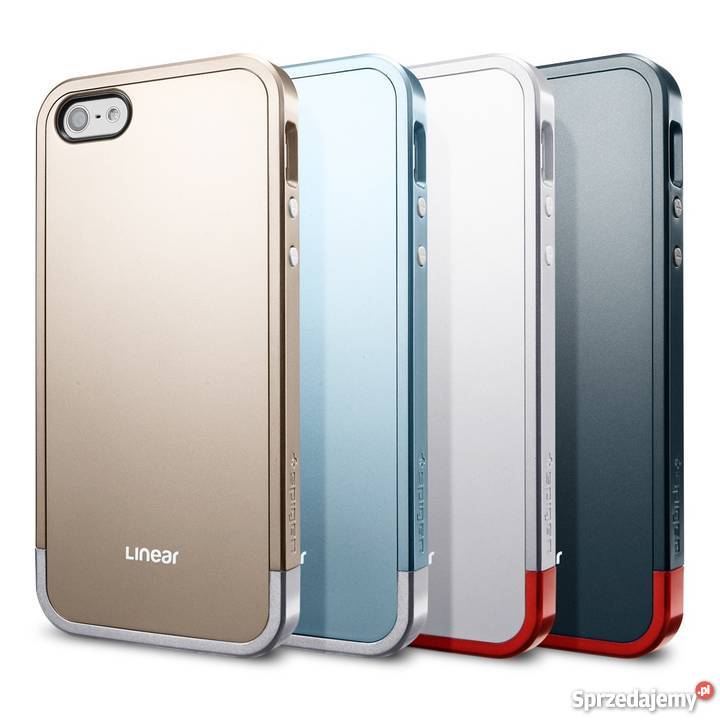 ETUI SGP SPIGEN Linear Metal do iPhone 5 5S Pokrowce, futerały i kabury śląskie Bielsko-Biała