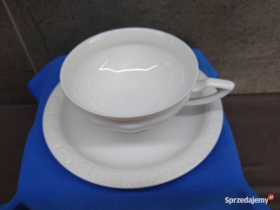 Filiżanka do herbaty Rosenthal Biała Maria Selb Kalisz sprzedam