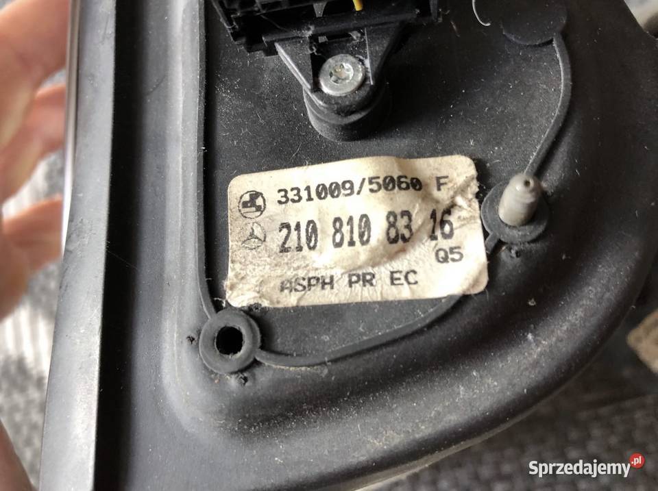 Mercedes W210 LIFT Lusterka z pamięciami el Gdańsk